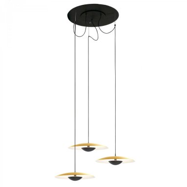 Ginger Cluster 3XØ20 brass Pendant Light