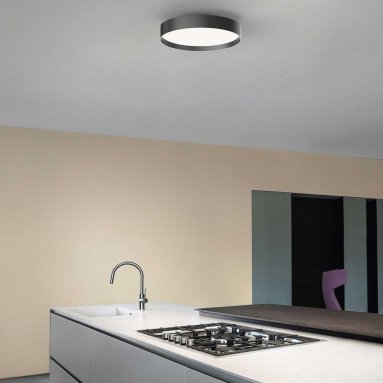 Lucia Black Ø45 Ceiling Light