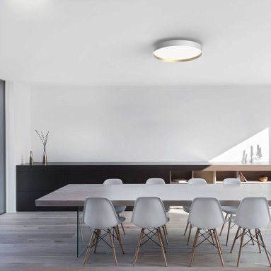 Lucia White Gold Ø60 Ceiling Light