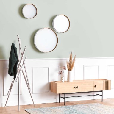 Lucia White Gold Ø35 Ceiling Light