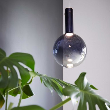 Raindrop 20 Blue Pendant Light