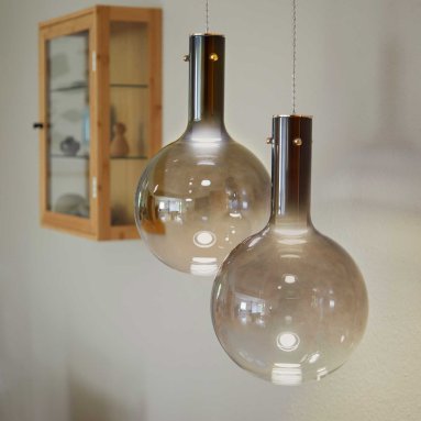 Raindrop 20 Brandy Pendant Light