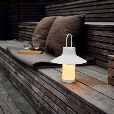 Shadow Large White Table Lamp